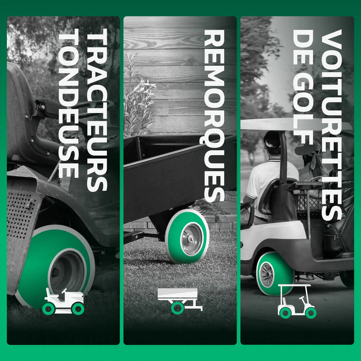 Chambre à air 16x6.50-8 MoovMoov compatible tracteur, remorque et voiturette de golf