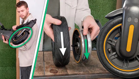 Ninebot Max G30 - Comment changer le pneu Tubeless sur la Roue AVANT - Segway KickScooter