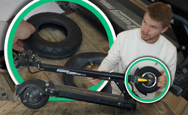 TUTO | Speedway Mini 4 Pro - Crevaison Roue Avant | MOOVMOOV