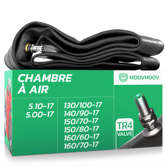 Chambre à air 5.00/5.50-17 valve droite (TR4)