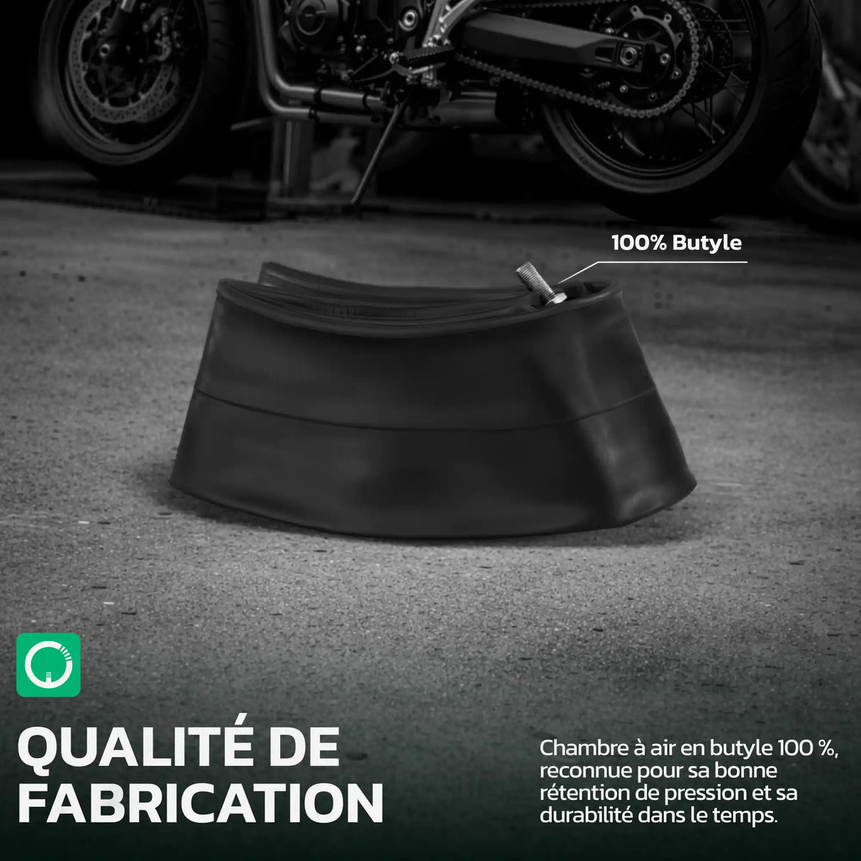 Chambre à air moto 16 pouces MoovMoov