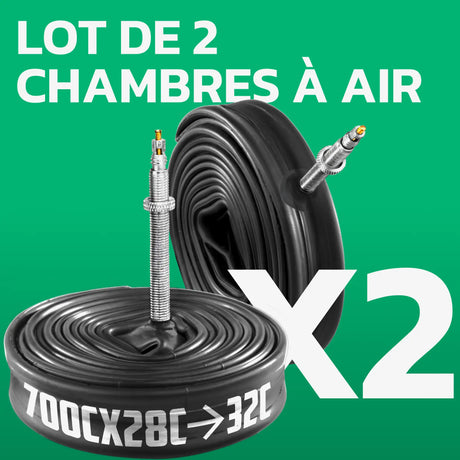 Lot de 2 chambres à air 700C MoovMoov