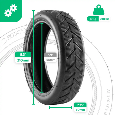 Roue trottinette 50 75 6 1